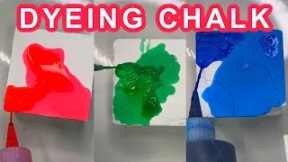 DYEING GYM CHALK | ODDLY SATISFYING