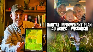 40 Acres in Minnesota Gets A Habitat Makeover Plan for Better Deer Hunting