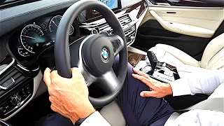 BMW 5 Series 2017 INTERIOR REVIEW BMW G30 INTERIOR New BMW 5 Series Autonomous G30 Interior CARJAM