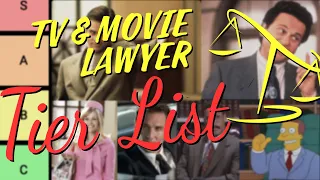 TV/Movie Lawyer Tier List