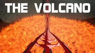 Planet Coaster: The Volcano Roller Coaster