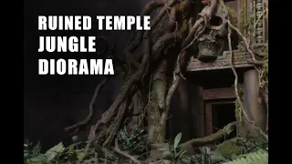 Building a Ruined Temple Jungle Diorama | Terrain |