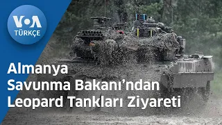 Almanya Savunma Bakanı’ndan Leopard Tankları Ziyareti| VOA Türkçe