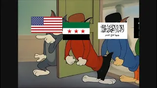 Tom and jerry  Syrian civil war  meme