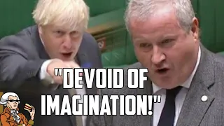 SNP "Devoid Of Imagination" Boris Johnson Attacks Ian Blackford!