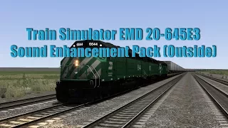 Train Simulator : 20-645E3 Sound Enhancement Pack (Outside)