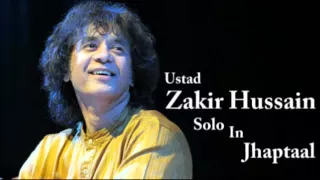 Zakir Hussain - Jhaptaal Solo (10 Beats)