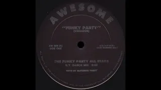 FUNKY PARTY N Y  Dance Mix Supermix Posse Awesome Records AW800