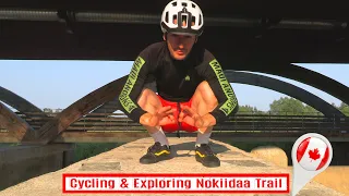 Cycling & Exploring Nokiidaa Trail (Newmarket & East Gwillimbury) 4K