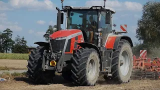 Uprawa Massey Ferguson 8S!😮Massey Ferguson 8S.245 W Akcji!😎G.R. Maciejewski! AgroTeam-Klonów😎