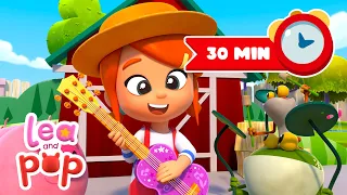 🎵 Old MacDonald Had a Farm [ 30 MINUTES COMPILATION ] | Nursery Rhymes from Lea and Pop🎵