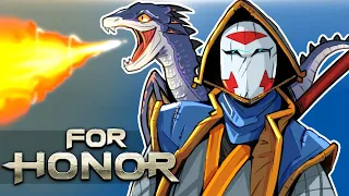 For Honor - Releasing dragons on friends! Friendly 2v2 matches!