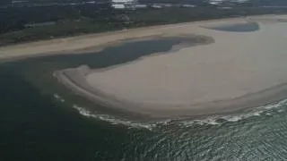 Riesiger "Sandmotor" soll Küste der Niederlande schützen