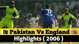 Pakistan vs England 1st Odi Highlights 2006 #cricket #highlights #engvspak