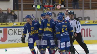 HC Davos - Genève-Servette HC 4-1 (3-0; 1-0; 0-1)