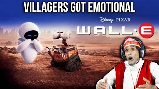 Village Delight: Villagers Experience WALL-E for the First Time! React 2.0