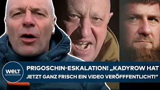 PUTINS KRIEG: Nach Prigoschin-Eskalation! "Kadyrow hat jetzt ganz frisch ein Video veröffentlicht"