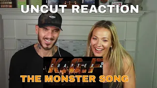 KGF Chapter 2  | The Monster Song | UNCUT REACTION