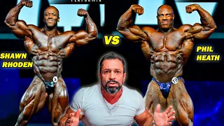 REAGINDO AO CONFRONTO SHAWN RHODEN VS PHIL HEATH/MR OLYMPIA 2018