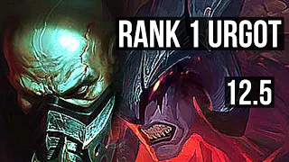 URGOT vs AATROX (TOP) | Rank 1 Urgot, 1.7M mastery, 600+ games, 4/1/3 | EUW Challenger | 12.5