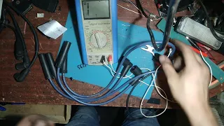 Как проверить и заменить высоковольтные провода на Шкода Октавия тур