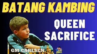 GANITO NA SYA KALAKAS NOON PA! HANEP NA BATANG ITO! Young Carlsen Notable Game