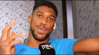 'WE WANT TO SEE THE MONEY' - ANTHONY JOSHUA TELLS TYSON FURY, TALKS USYK, HEARN/NELSON BEEF, CHISORA