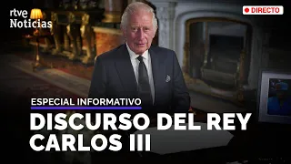 CARLOS III da su PRIMER DISCURSO como REY tras la MUERTE de ISABEL II |RTVE