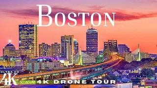 Breathtaking BOSTON | EPIC 4K Drone Tour Of MASSACHUSETTS | USA