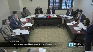 04/10/19 Metropolitan Nashville Audit Committee