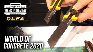 [BEST TOOL] Is this the industry's best UTILITY KNIFE? We visit OLFA at World of Concrete 2020