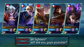 5 MAN TOP GLOBAL FIGHTER IN EPIC RANK