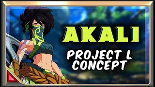 Project L (Riot's Fighting Game) Akali Concept Video