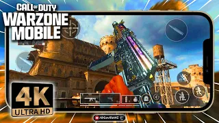 WARZONE MOBILE 4K - 120 FOV MAX GRAPHICS 60 FPS FULL GAMEPLAY