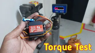 test servo 35kg