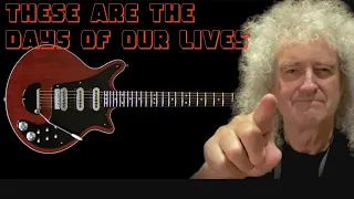 Queen - These are the days of our lives (guitar backing track)