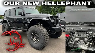 NEVER BEFORE AVAILABLE FOR SALE 1000 HP HELLEPHANT JEEP!!! ONE OF ONE!!!
