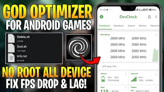 God Optimizer ! Module For Android No Root | Max FPS & Fix Lag !