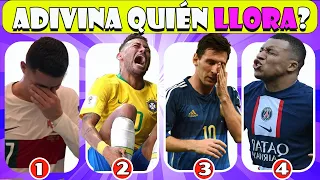 🎵⚽Adivina QUIÉN ESTÁ LLORANDO💎Adivina Jugador de Fútbol por su VOZ|Ronaldo, Messi, Haaland, Neymar