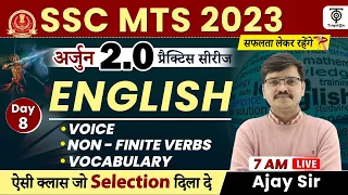 SSC MTS 2023 | English | Voice ,Non Finite -Verbs, Vocabulary | SSC MTS | Practice Series | TargetOn