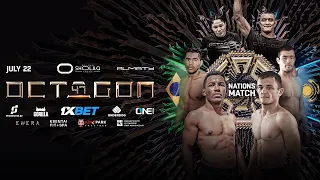 OCTAGON 47 | Стенка на стенку: Бразилия vs Казахстан. Алмахан, Шохасан, Боранбаев, Панда, Жасок