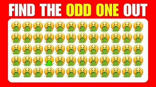 Find the Odd One Out | Emoji Quiz | Easy, Medium, Hard