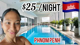 Luxury hotel $25 per night in Phnom Penh, Cambodia