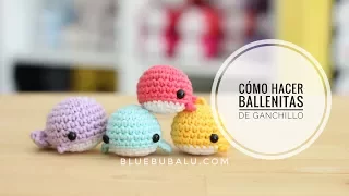 BALLENITA AMIGURUMI BLUE BUBALU