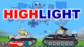 HIGHLIGHT Зомби танки • Промывка мозгов  HOMEANIMATIONS highlight 2 - Мультфільм про танки