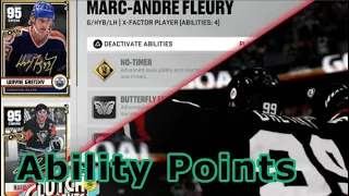 How to spend Ability Points in NHL 23 Hut?