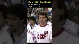USSR 2–0 Italy | UEFA Euro 1988 | Semi Finals | Stylish Soviet Union overcome youthful Italy