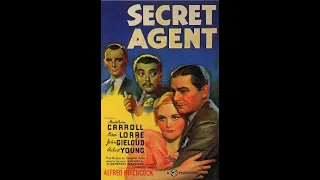 Secret Agent 1936 British International Pictures Thriller Film