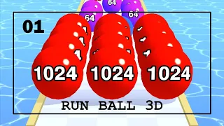 Run Ball 3D - Gameplay Eps.01 - Starting Game Level 1-15