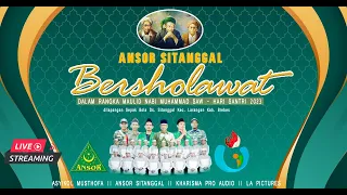 ANSOR SITANGGAL BERSHOLAWAT BERSAMA ASYIQOL MUSTHOFA DARI PEKALONGAN